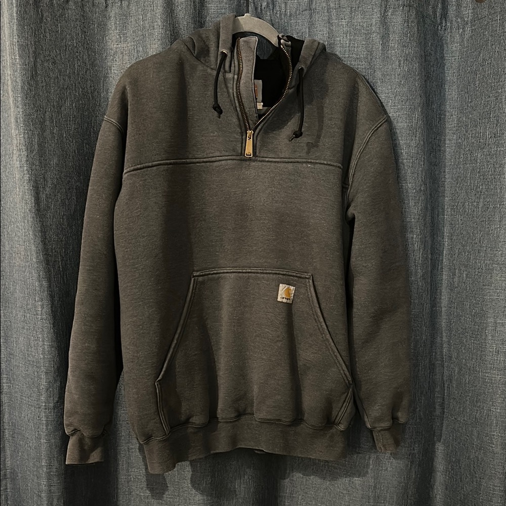 Carhartt Men's Gray Hoodie Sweater